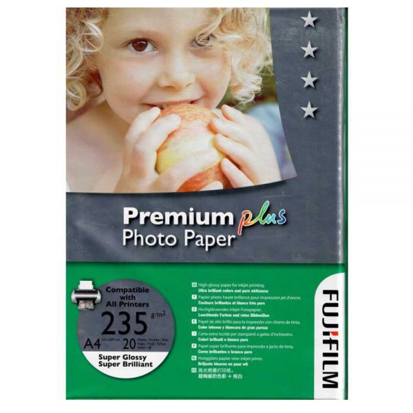 کاغذ A4 فوجی براق 235 گرم 20 عددی (FUJI PAPER A4 GLOSSY 235 gr 20 SHEETS)